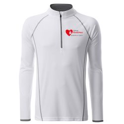 Herren Laufshirt langarm KinderHerz