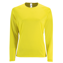 Damen Sport T-Shirt langarm 