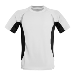 Herren Lauf Shirt contrast