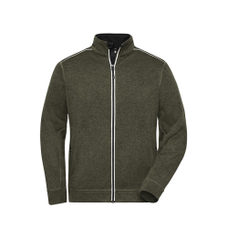 Herren Strickfleece-Jacke