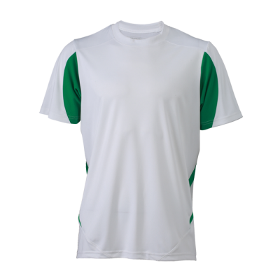 Fussball Trikot Contrast weiß/grün